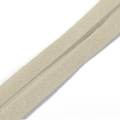 Biais coton 40/20mm blanc casse x3,5 m&egrave;tres - 17