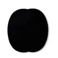 Coudes imitation daim thermocollant noir 9,5/14,5cm - 17