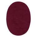 Coudes imitation daim thermocollant rouge foncé 9,5/14,5cm - 17
