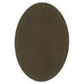 Coudes imitation daim thermocollant olive 9,5/14,5cm - 17