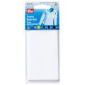 Pièce thermocollante coton 12x45 cm blanc - 17