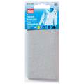 Pièce thermocollante coton 12x45 cm gris clair - 17