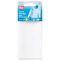 Pièce thermocollante polyester 12x45cm blanc - 17