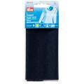 Pièce thermocollante polyester 12x45cm marine - 17