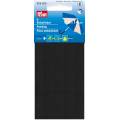 Pièce autocollante nylon 6.5 x 14cm noir - 17