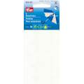 Pièce autocollante nylon 6.5 x 14cm blanc - 17