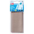 Pièce thermocollante serge coton 12x45 cm gris - 17