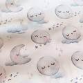 Tissu de L'atelier de Jess & Caro coton imprimé - moon - 179
