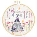 Weekend bohême sous le tipi - kit broderie - 215