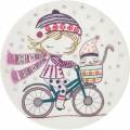 Kit à broder - Quand Salomé se promène à vélo - 215