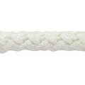 Cordon simple mat 8 mm blanc - 218
