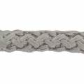 Cordon simple mat 8 mm gris - 218
