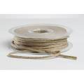 Cordon tricot&eacute; lurex 2mm naturel - 218
