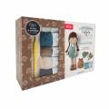 Coffret Poupée au crochet et ses accessoires - Lulu va à l'école - 254
