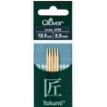 Aiguille tricot 2 pt bambou Takumi 12.5cm 2.50mm - 256