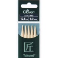 Aiguille tricot 2 pt bambou Takumi 12.5cm 6.00mm - 256