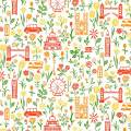 Tissu Liberty Fabrics Patch London Parks Summer in the City - 34