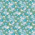 Tissu Liberty Fabrics Patch Palace Garden buckingham blooms - 34