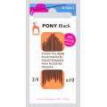 Aiguille modiste "Pony black" n°3/9 X10 - 346
