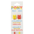 Aiguille tricot enfant 18 cm 4mm - 346