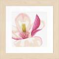 Kit au point compté fleur de magnolia  - 4