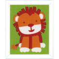 Canevas kit cute lion - 4