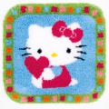Tapis kit au point noué Hello Kitty 55x56 - 4
