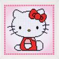 kit Diamond painting Hello Kitty 22x22 cm - 4