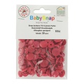 Bouton pression plastique BabySnap® rond rouge - 408
