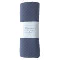Coupon jersey matelassé bleu 100x122cm - 44