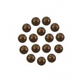 Strass thermocollant domestuds marron ss16 (288) - 452