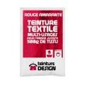 Teinture Design textile 10g rouge amarante - 467