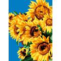 Canevas antique 32/50 - Les tournesols - 47