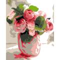 Kit Canevas Luc blanc 25/30cm - Vase - 47