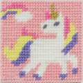 Kit canevas soudan 20x20 la fée licorne - 1000