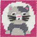 Kit canevas soudan 20x20 choupette petite minette - 1000