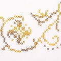 Lot 2 ovale 25/35 100%coton blanc - 47