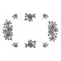 Lot 2 ovale 25/35 100%coton blanc - 47