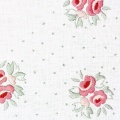 Lot 2 ovale 25/35 100%coton blanc - 47