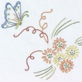 Lot 2 ovale 25/35 100%coton blanc - 47