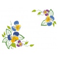 Lot 2 ovale 25/35 100%coton blanc - 47