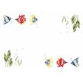 Lot 2 ovale 25/35 100% coton blanc - 47