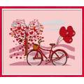 Kit point compté - Bicyclette in Love - 47