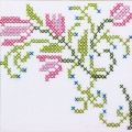 Rectangle 50/100 100%coton blanc - 47