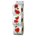 Kit pt cpté - Range papier toilette - Coquelicots - 47