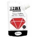 Izink diamond peinture paillette rouge 80ml - 470