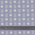 Tissu Dashwood coton bloom bleu gris 110cm-metre - 476