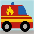 kit enfant - Pompier - 55