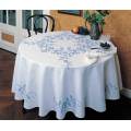 Nappe carrée coton blanc 90/90 sans dentelle - 55