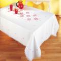 Nappe rectangle coton blanc 140/170 sans dentelle - 55